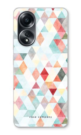 Coloured triangles pastel