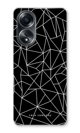 Geometric lines white