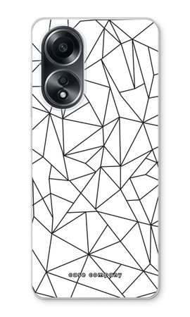 Geometric lines black