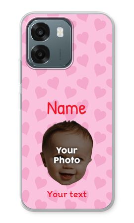 Personalized Face - Hearts N°2