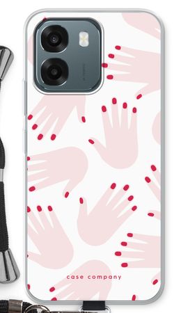 Hands pink