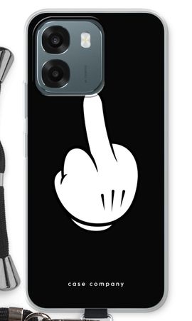 Middle finger black
