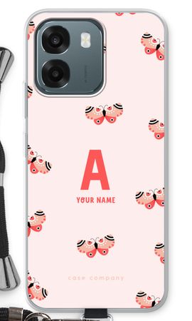 Rosy Butterflies Monogram