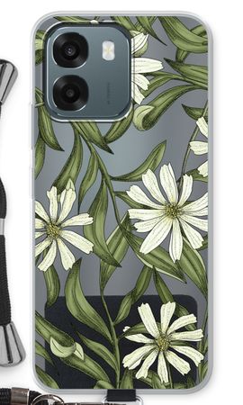 White flower pattern