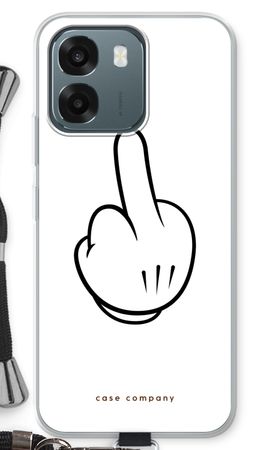 Middle finger white