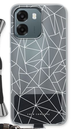 Geometric lines white