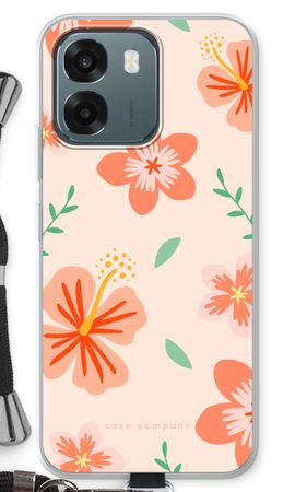 Tropical Pink Flowers