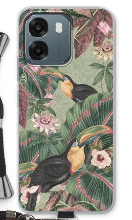 Tropical jungle toucan