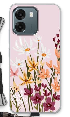 Painted wildflowers