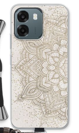 Boho golden mandala