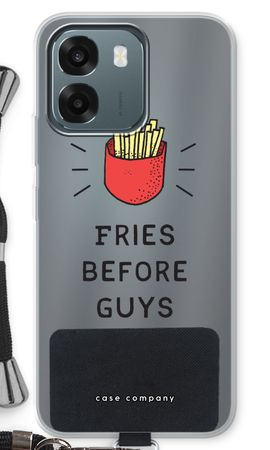 Fries before guys