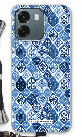 Blauw motief