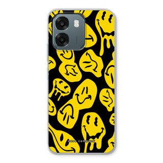 Melting smiley - Yellow