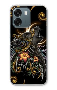 Heulender Wolf