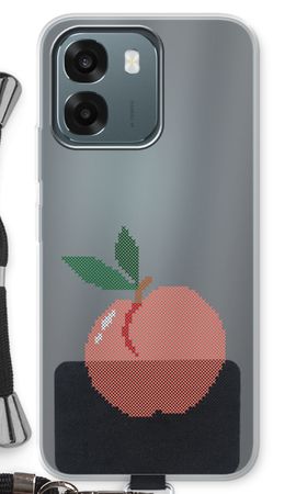 Stitched Peach