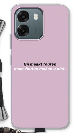 Fouten maken u niet