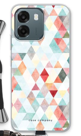 Coloured triangles pastel