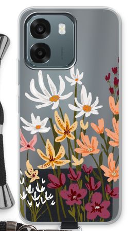 Painted wildflowers