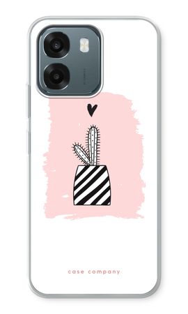 Black and white cactus