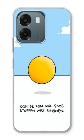 Stoppen met schijnen