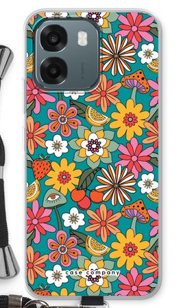 Retro Flowers N°2 - Blue