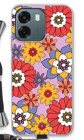 Retro Flowers - Purple