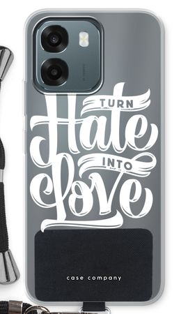 Turn hate into love