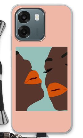 Orange lips