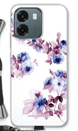 Water paint flowers