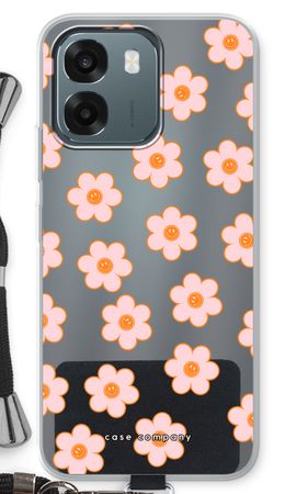 Pink Smiley Flower