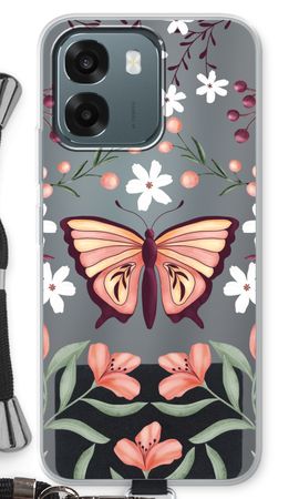Butterfly in a floral world