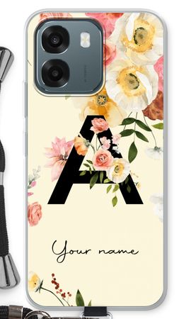 Flirty Flowers Monogram