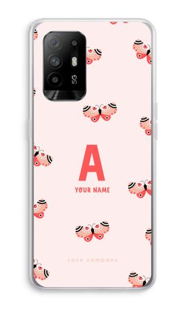 Rosy Butterflies Monogram