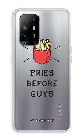 Fries before guys