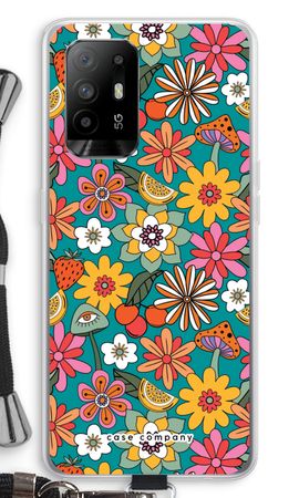 Retro Flowers N°2 - Blue