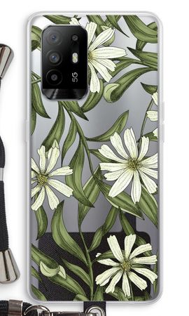 White flower pattern