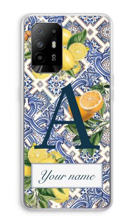 Monogram Blue tiles