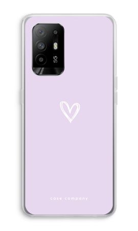 Small Heart Purple