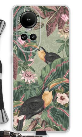 Tropical jungle toucan