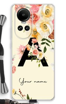 Flirty Flowers Monogram