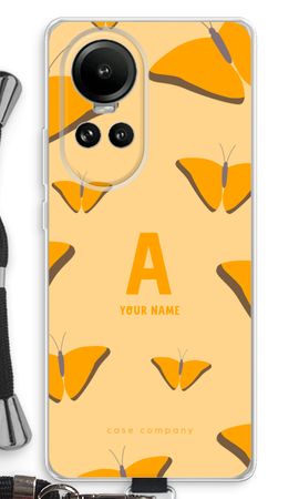 Amber Butterflies Monogram