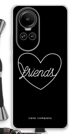 Friends heart black