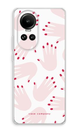 Hands pink
