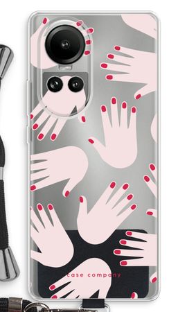 Hands pink