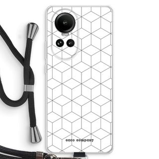 Cubes black and white