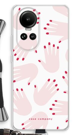 Hands pink