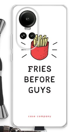 Fries before guys