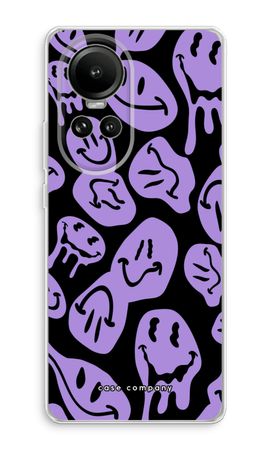 Melting Smiley - Purple