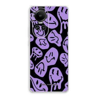 Melting Smiley - Purple