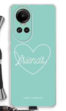 Friends heart pastel
